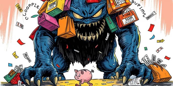 El Monstruo de las Compras Emocionales: Evita la Trampa del Crédito